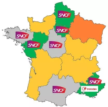Carte SNCF