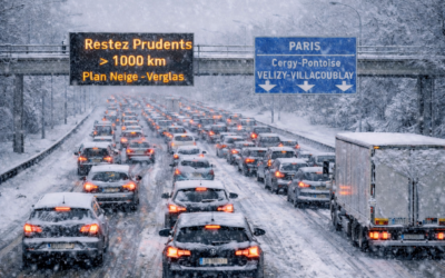 Neige en Île-de-France : les Franciliens sont-ils voués à rester bloqués dans les embouteillages chaque hiver à cause de la neige ?